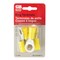 Gardner Bender Ring Terminal, 600 V, 4 AWG Wire, 12 in Stud, Vinyl Insulation, Yellow 14-099 - alternate 4